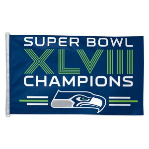 Seattle Seahawks Wincraft Super Bowl XLVIII Champs 3x5 Flag