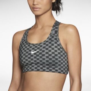 Nike Pro Core Compression Ikat Womens Sports Bra   Medium Base Grey