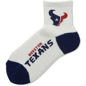 Houston Texans For Bare Feet Ankle White 501 Sock
