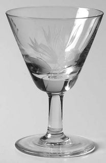 Rosenthal Parisian Spring (2000) Cordial Glass   Stem 2000, Etched