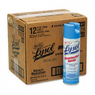 Professional Lysol Disinfectant Spray  12/Carton (Other)