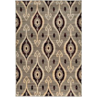 Gibraltar Beige Abstract Patterned Area Rug (710 X 1010)