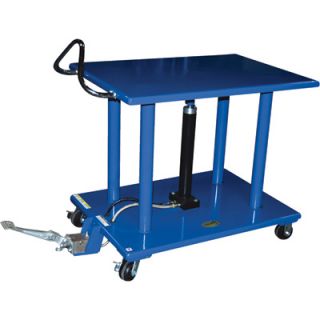Vestil Manual Hydraulic Post Table   4000 Lb. Capacity, Model# HT 40 2436