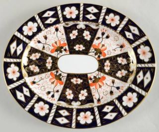 Royal Crown Derby Traditional Imari 12 Oval Serving Platter, Fine China Dinnerw