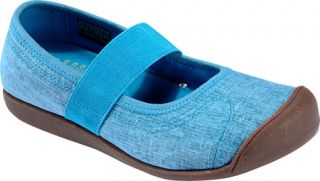Womens Keen Sienna MJ Canvas   Vivid Blue Casual Shoes