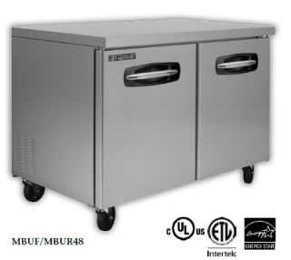 Masterbilt 60.4 Undercounter Refrigerator   (4) Drawer, 16.5 cu ft, Stainless