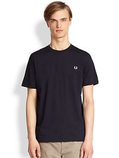 Fred Perry Cotton Crewneck Tee