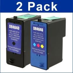 Dell All in one 944/ 962/ 964 Black/ Color Ink Cartridge (pack Of 2) (remanufactured) (Black/ ColorModel M4640 / M4646Printer type InkjetWarning California residents only, please note per Proposition 65 that this product may contains chemicals known to