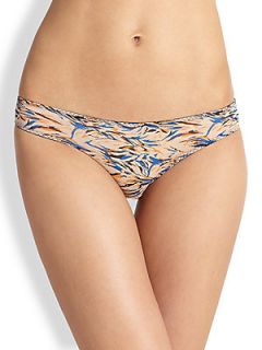 Stella McCartney Marguerite Riding Briefs   Abstract Blue