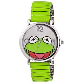 Muppets Kermit Green Expansion Band Watch, Womens