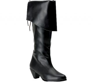 Womens Pleaser Maiden 2025   Black PU Boots