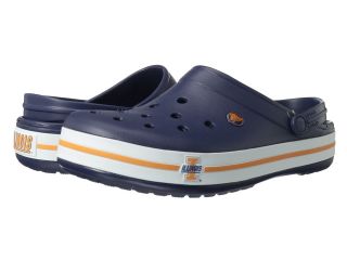 Crocs Crocband Collegiate Clogs Clog Shoes (Navy)