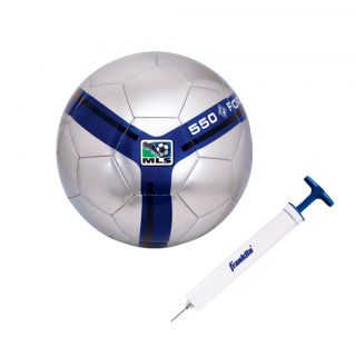 Mls Size 4 Premier Soccer Ball (432 panel construction High rebound roamBalanced graphic design Circumference 25 26 inchesRecommended for ages 8 12Pump included )