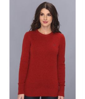 Fred Perry Donegal Tweed Knit Sweater Womens Sweater (Red)