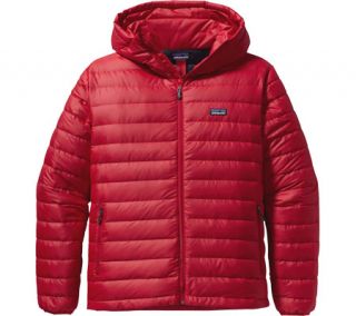 Mens Patagonia Down Sweater Full Zip Hoody   Red Delicious/Graphite Navy Hoodie