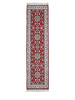 Darya Rugs Persian Collection Persian Runner/27 x 9 9   Red/White