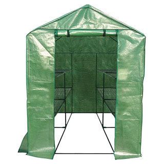 Ogrow Heavy Duty Walk in Two tier Portable Lawn And Garden Greenhouse