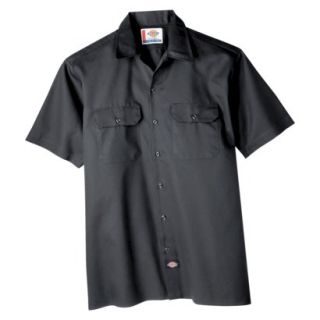 Dickies Mens Original Fit Short Sleeve Work Shirt   Charcoal 5X