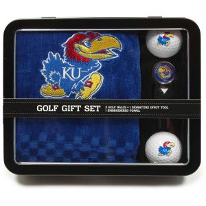 Kansas Jayhawks Team Golf Golf Towel Gift Set