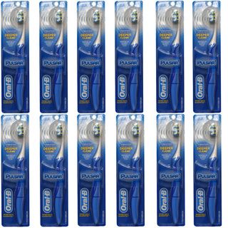 Oral B Pulsar Compact Soft Toothbrush (pack Of 12)