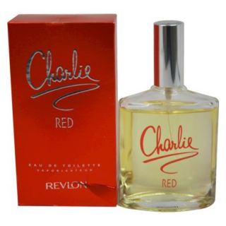 Womens Charlie Red by Revlon Eau de Toilette Spray   3.4 oz
