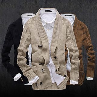 Mens Hot Selling Knitted Medium Style Cardigan