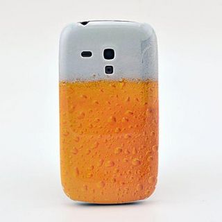 Half Beer Cup Pattern Hard Back Cover Case for Samsung Galaxy S3 Mini I8190