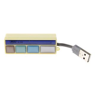 All in one USB 2.0 Multislot Card Reader/Writer (Assorted Colors)