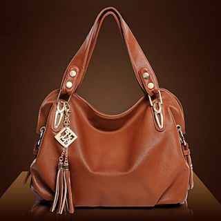 Western Style Genuine Leather Shoulder Bag
