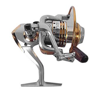 GF3000 Type Silver And Gold Color Fishing Baircasting Reel
