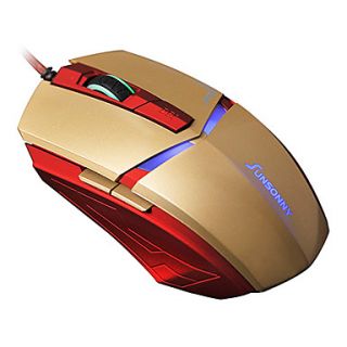 Optical High speed Ergonomic Design Game Wired USB Mouse