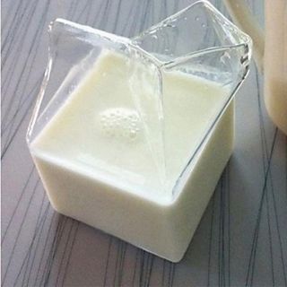 Milk Box Design Glass
