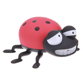 Personalized Ladybug Mini Speaker Cute Animal Appearance Support Fm Radio TF Crad Led Display