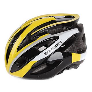 MOON Cycling Yellow PCEPS 28 Vents Protective Helmet