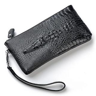 Women New Fashion Casual 100% Genuine Leather Wristlet and Wallet