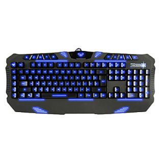 DPI Instant Switching Super Dazzle LED Wired USB Keyboard
