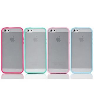 TPU Border Frosted Colorful Case for iPhone5c (Assorted Color)