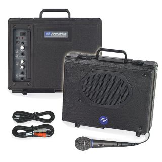 Amplivox Audio Sound System   Wired   Black