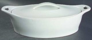 Corning Creations Khaki 2 Quart Oval Covered Casserole, Fine China Dinnerware  