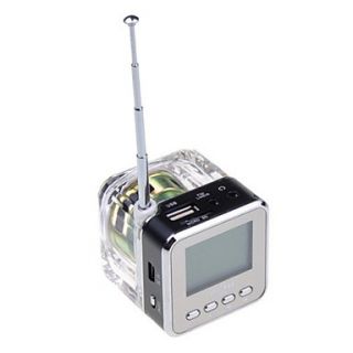 Nizhi Tt 028 Portable Micro Sd/Tf Mini Speaker Music /4 Player Usb Disk FM Radio