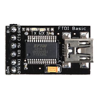 FTDI Basic Breakout USB to TTL Upload Tool for MWC for Arduino (Works with Official Arduino Boards)