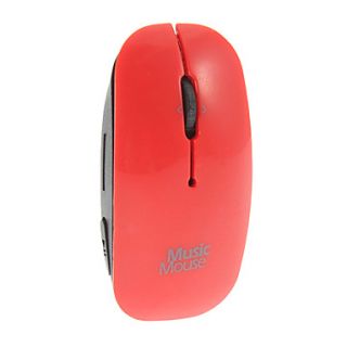 High Quality Mouse Shaped  Player Support TF Card (Assorted Colors)