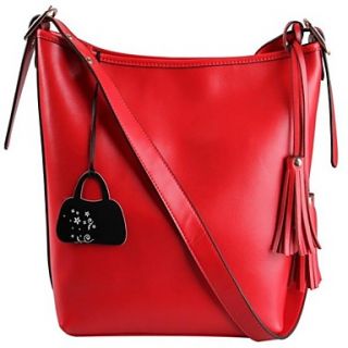 Woman Trendy Cowhide Handbag