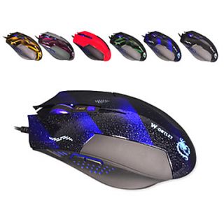USB Wired Multi keys DPI switched Gaming Mouse(Assorted Colors)