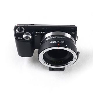 Commltie Auto Focus Lens Mount Adapter EF NEX for Canon EF to Sony NEX mount for Sony NEX 3,5N,7,A7R,A7