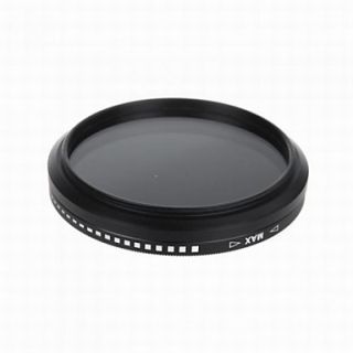 Commlite 55mm ND Fader Neutral Density Adjustable Variable Filter (ND2 to ND400)