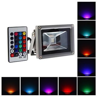 10W 1xIntegrate Waterproof RGB Light LED Flood Light (85 265V)