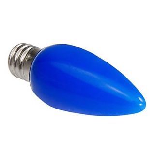 E12 0.5W Blue Light LED Candle Lamp  Blue