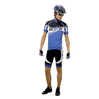 MOON Cycling Unisex MTB Polyester Short Sleeve Bicycle Suit