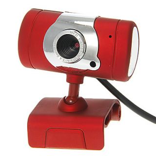 Rectangle Shaped Desktop 8 Megapixel Webcam with Mic